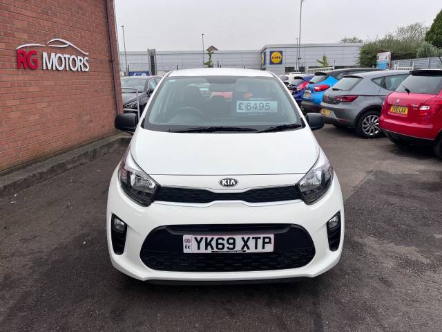 2019 Kia Picanto 1.0 1 White 5dr Hatch,