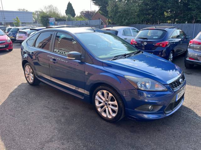 2009 Ford Focus 1.6 Zetec S Blue 5dr Hatch
