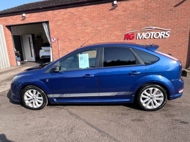 2009 Ford Focus 1.6 Zetec S Blue 5dr Hatch