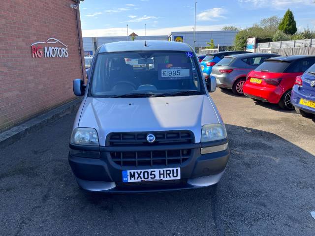 2005 Fiat Doblo 1.9 JTD Dynamic Blue 5dr WAV, WHEEL CHAIR ADAPTED VEHICLE
