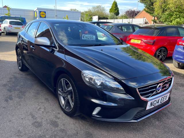 2014 Volvo V40 1.6 D2 R DESIGN Black 5dr Hatch