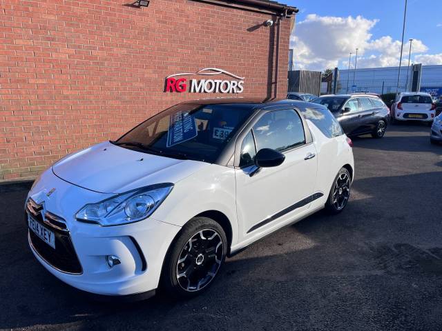 Citroen DS3 1.6 VTi 16V DStyle Plus White 3dr Hatch Hatchback Petrol White