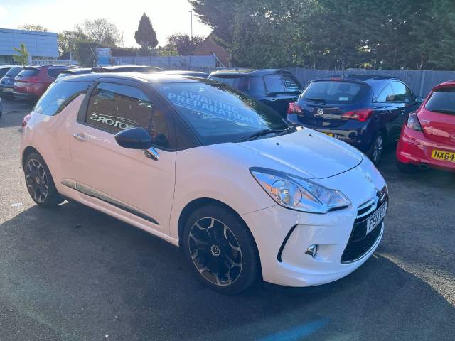 2014 Citroen DS3 1.6 VTi 16V DStyle Plus White 3dr Hatch