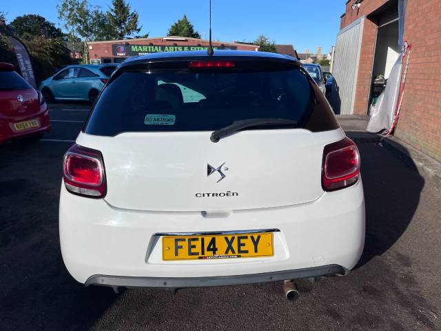 2014 Citroen DS3 1.6 VTi 16V DStyle Plus White 3dr Hatch