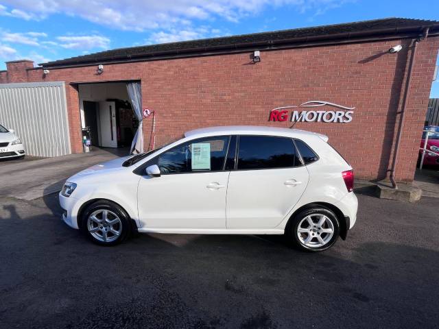 2011 Volkswagen Polo 1.2 60 Moda White 5dr Hatch