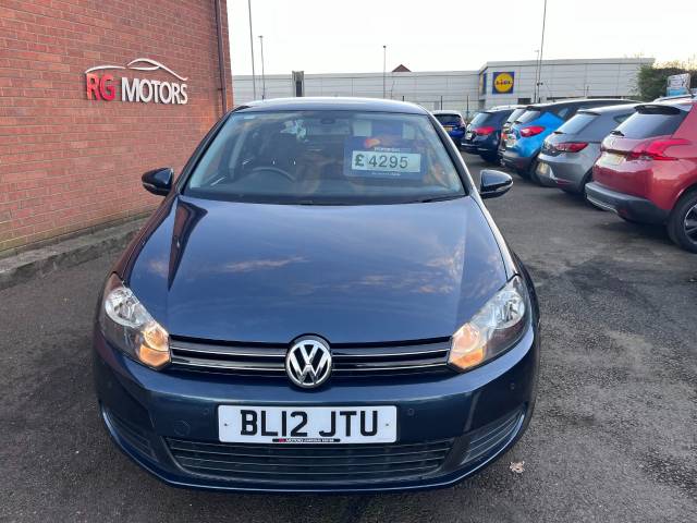 2012 Volkswagen Golf 1.6 TDi 105 Match Blue 5dr Hatch