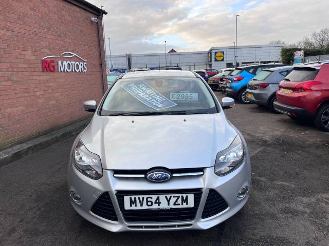 2014 Ford Focus 1.0 125 EcoBoost Titanium Navigator Silver 5dr