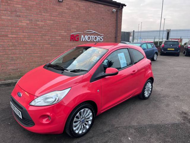 Ford Ka 1.2 Zetec Red 3dr Hatch, Ideal 1st Car, £35 TAX 55 MPG Hatchback Petrol Red