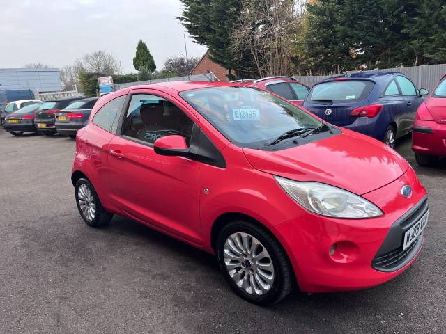 2009 Ford Ka 1.2 Zetec Red 3dr Hatch, Ideal 1st Car, £35 TAX 55 MPG