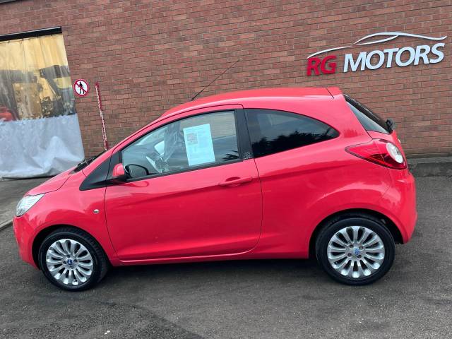 2009 Ford Ka 1.2 Zetec Red 3dr Hatch, Ideal 1st Car, £35 TAX 55 MPG