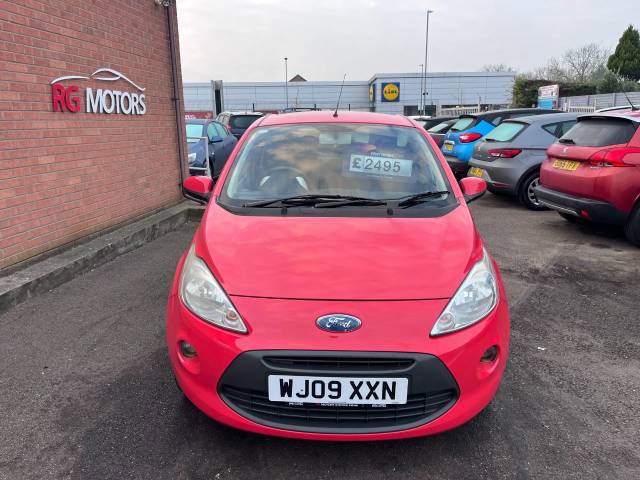 2009 Ford Ka 1.2 Zetec Red 3dr Hatch, Ideal 1st Car, £35 TAX 55 MPG