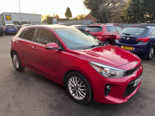 2017 Kia Rio 1.4 CRDi 89 3 Red 5dr Hatch