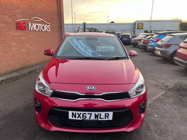 2017 Kia Rio 1.4 CRDi 89 3 Red 5dr Hatch
