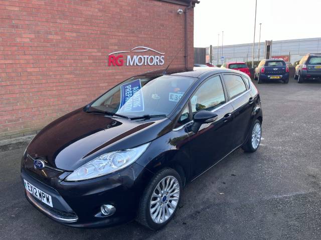 Ford Fiesta 1.4 Titanium Black 5dr Hatch Hatchback Petrol Black
