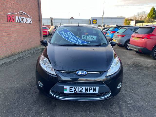 2012 Ford Fiesta 1.4 Titanium Black 5dr Hatch