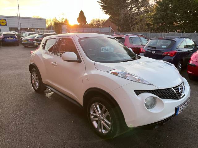 2012 Nissan Juke 1.6 Tekna White 5dr Hatch
