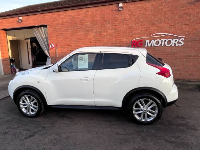 2012 Nissan Juke 1.6 Tekna White 5dr Hatch