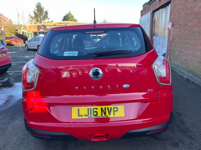 2017 SsangYong Tivoli 1.6 D EX Red 5dr Auto