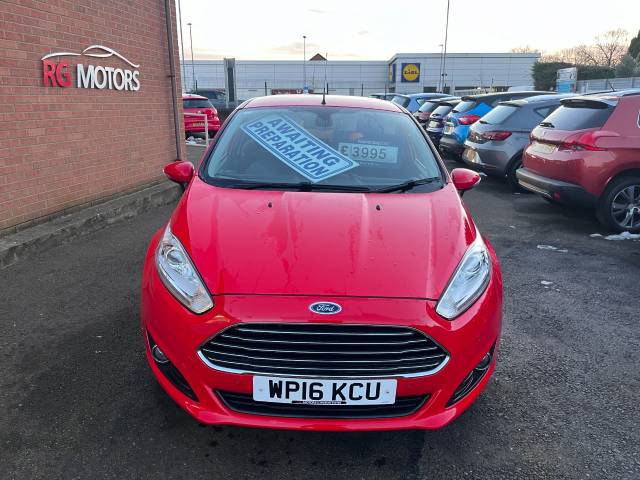 2016 Ford Fiesta 1.0 EcoBoost 125 Titanium X Red 5dr Hatch