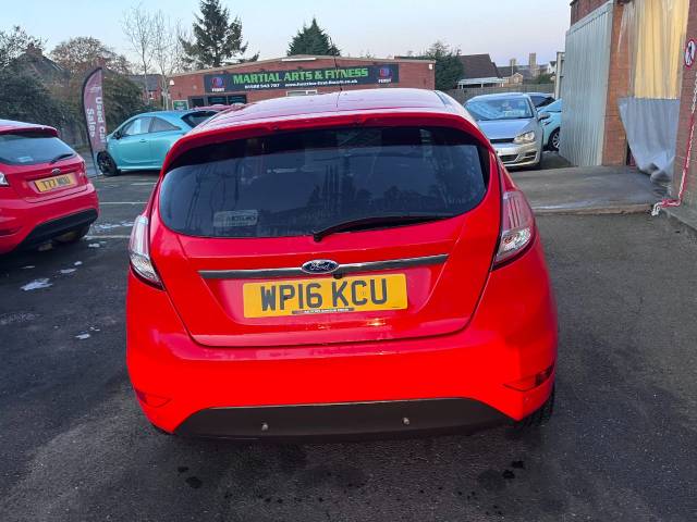 2016 Ford Fiesta 1.0 EcoBoost 125 Titanium X Red 5dr Hatch