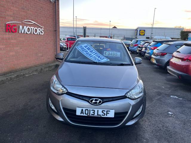 2013 Hyundai i20 1.2 Active Grey 5dr Hatch, Ideal 1st Car, Low Miles 60k
