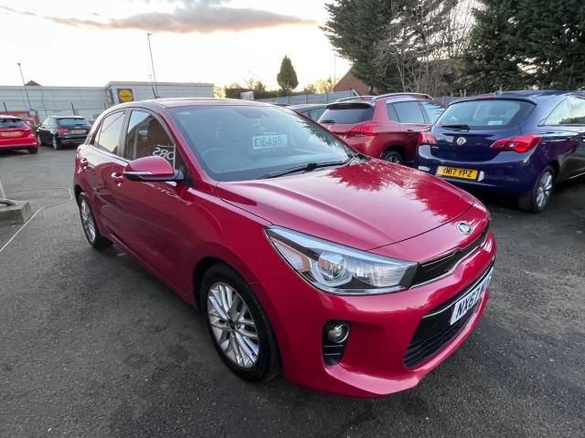 2017 Kia Rio 1.4 CRDi 89 3 Red 5dr Hatch