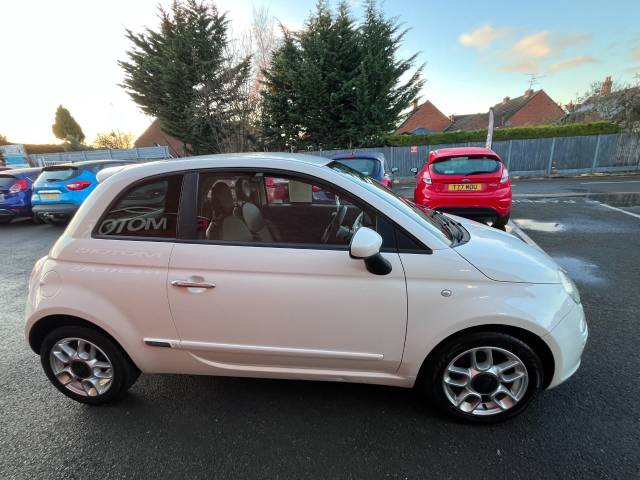 2010 Fiat 500 1.2 Sport White 3dr Hatch