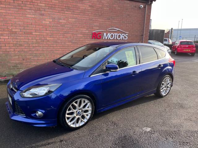 Ford Focus 1.6 TDCi 115 Zetec S 5dr Hatchback Diesel Blue