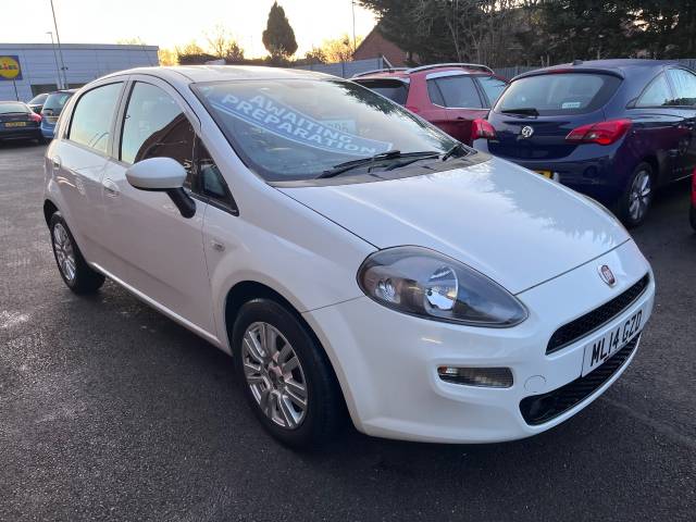 2014 Fiat Punto 1.2 Easy White 5dr Hatch