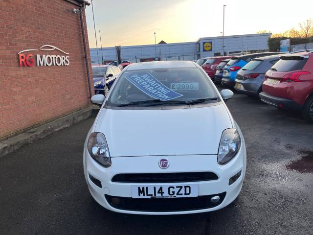 2014 Fiat Punto 1.2 Easy White 5dr Hatch