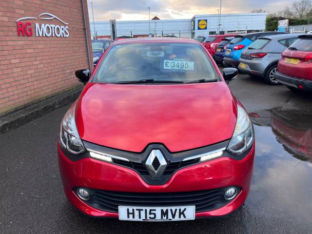 2015 Renault Clio 1.2 16V Dynamique Nav Red 5dr