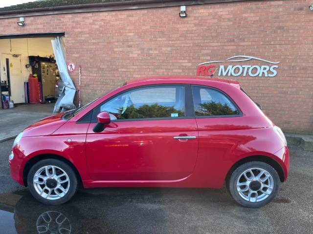2010 Fiat 500 1.2 Pop Red 3dr Hatch