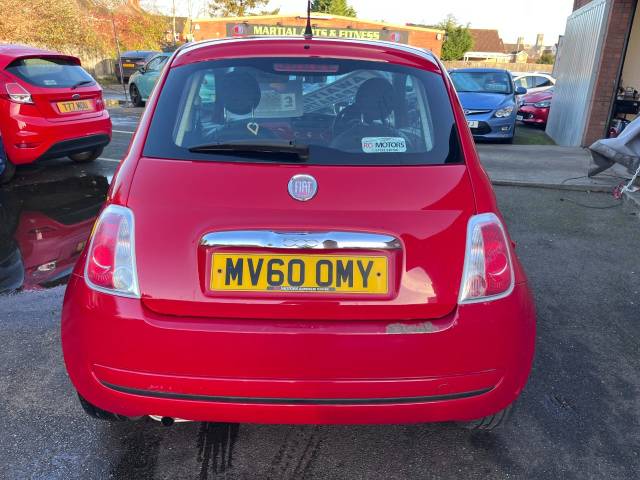 2010 Fiat 500 1.2 Pop Red 3dr Hatch