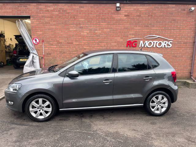 2013 Volkswagen Polo 1.2 60 Match Grey 5dr Hatch