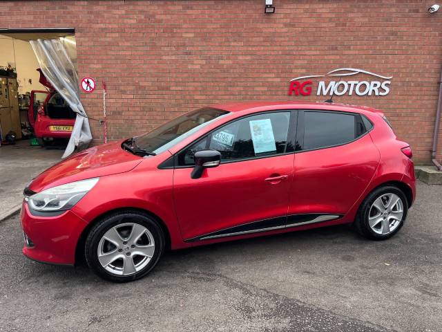 2013 Renault Clio 1.2 16V Dynamique MediaNav Red 5dr Hatch, Low Miles, Nice Spec,