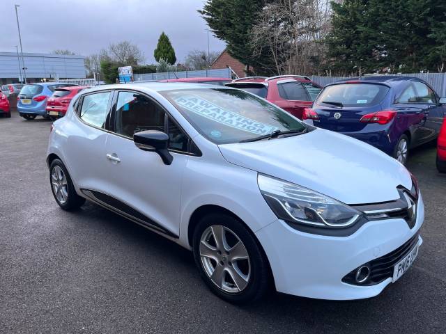 2016 Renault Clio 1.2 16V Dynamique Nav White 5dr Hatch