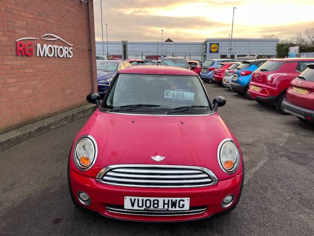 2008 Mini Hatchback 1.4 One Red 3dr Hatch