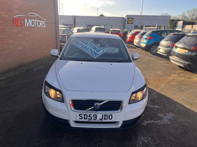 2009 Volvo C30 1.6D DRIVe R DESIGN White 3dr Hatch