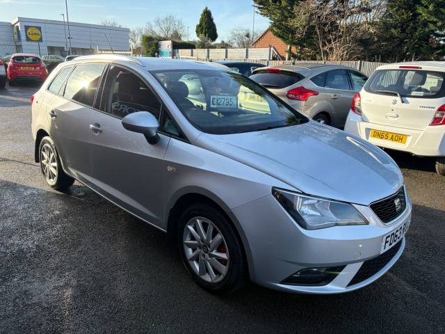 2013 SEAT Ibiza 1.6 TDI CR SE Silver 5dr Estate