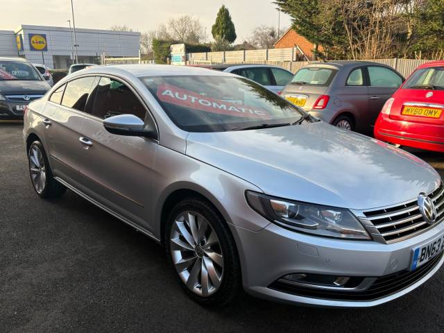 2013 Volkswagen Cc 2.0 TDI 177 DSG BlueMotion Tech GT Silver 4dr Saloon