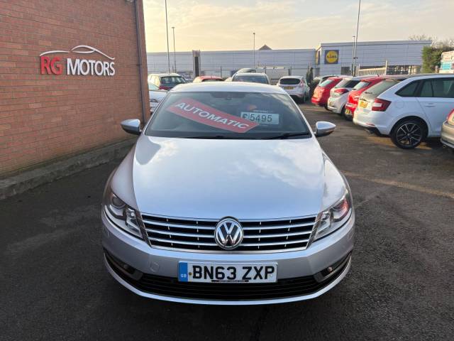 2013 Volkswagen Cc 2.0 TDI 177 DSG BlueMotion Tech GT Silver 4dr Saloon