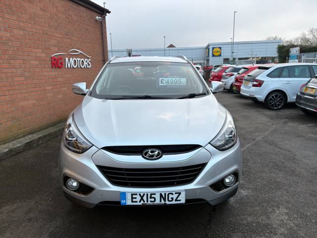 2015 Hyundai ix35 1.7 CRDi SE Nav Silver 5dr 2WD