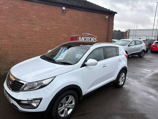 Kia Sportage 1.7 CRDi ISG 2 White 5dr Estate Estate Diesel White