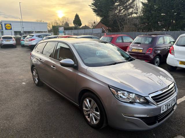 2014 Peugeot 308 1.2 PureTech 130 Active Grey 5dr Estate