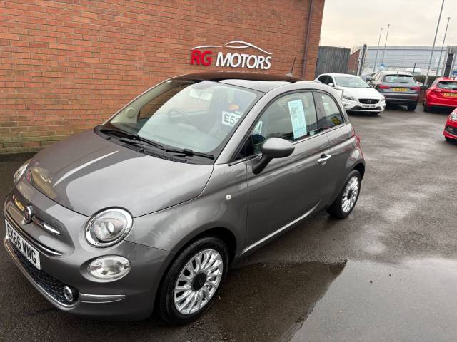 Fiat 500 1.2 Lounge 3dr Hatchback Petrol Grey