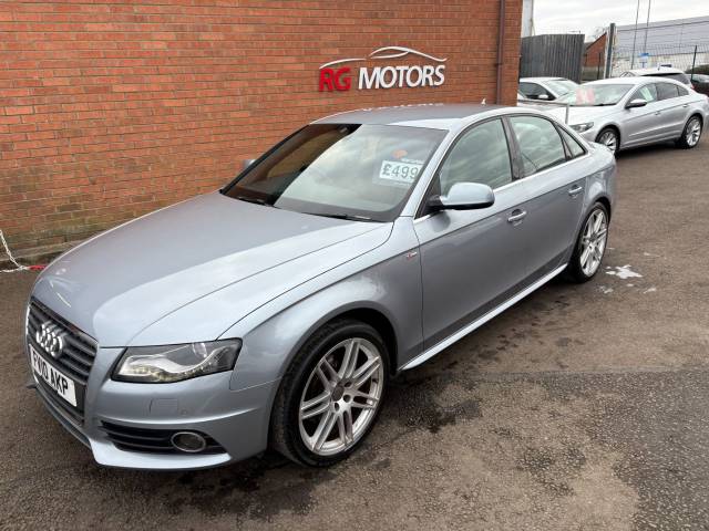 Audi A4 2.0T FSI S Line Special Ed Silver 4dr Saloon Petrol Silver