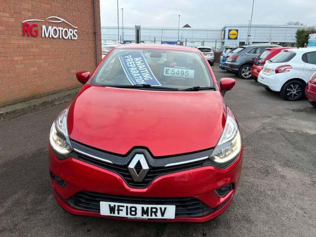 2018 Renault Clio 1.5 dCi 90 Dynamique S Nav Red 5dr Hatch