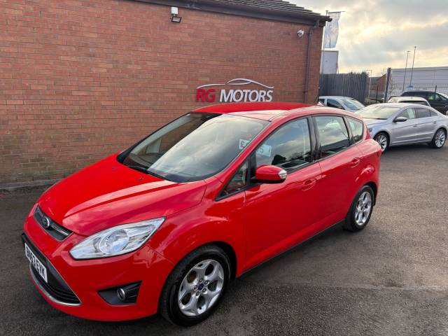 Ford C-MAX 1.6 TDCi Zetec Red 5dr MPV MPV Diesel Red