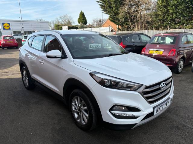 2017 Hyundai Tucson 2.0 CRDi Blue Drive SE Nav White 5dr 2WD