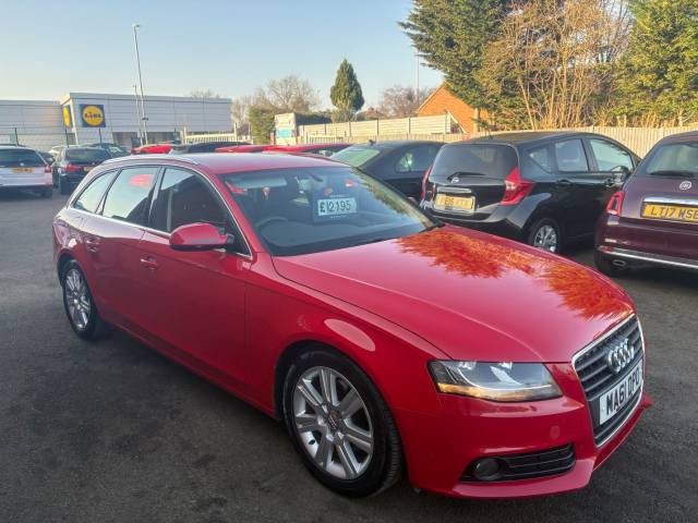 2011 Audi A4 2.0 TDIe 136 SE Red 5dr Estate